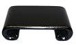 A Pair of Rectangular Black Wooden Scroll Stands - Chinese Ming Style