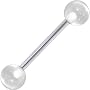 COOL CLEAR Tongue Ring