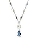 New York Yankees Crystal Logo Necklace