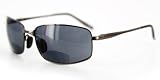 Expeditions Bifocal Sunglasses with Sleek, Lightweight Design for Youthful, Stylish Men (Gunmetal +2.00)