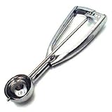 9/16 Ounce Size 60 Stainless Steel Round Squeeze Disher (13-0640)