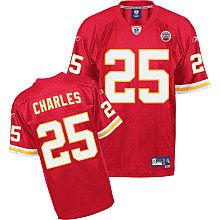 Reebok Kansas City Chiefs Jamaal Charles Premier Jersey Large