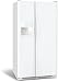 Frigidaire FRS3HF6JB 22.6 cu. ft. Side by Side Refrigerator with 3 Glass Shelves, 1 Humidity Control and External 4 Button Ice/Water Dispenser: Black