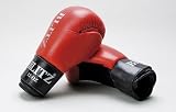 Blitz Sport Red Leather Boxing Gloves 14oz