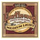 Ernie Ball 12 - 54 Earthwood Medium Light Acoustic Guitar Strings