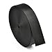 Cosmos ® 1 Inch Wide 10 Yards Black Nylon Heavy Webbing Strap with Cosmos Fastening Strap