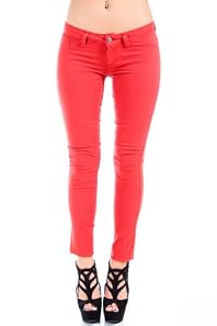 Cello Jeans Non-Riveted Jeans in Rust