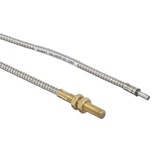 Banner IT23S Fiber Optic Assembly, Opposed Sensing Mode, Individual, Brass End Tip, 5/16-24x1.5" Thread