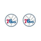 Philadelphia 76ers Official Logo Earrings
