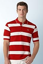 Short Sleeve Bold Bar Stripe Piqué Polo