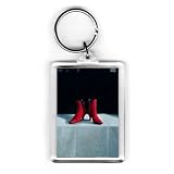 Red Boots, 1995 (acrylic on board) by.. - Acrylic Keyring - Art247 - Standard Size
