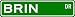 BRIN Street Sign ~ Personalized Family Lastname Sign ~ Gameroom, Basement, Garage Sign ** ALUMINUM