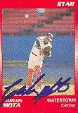 Carlos Mota, Watertown Indians - Indians Affiliate Autographed Card