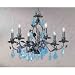Crystal Muir Woods Chandelier/Dinette BY Classic Lighting
