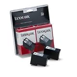 Genuine NEW Lexmark 18C0533 #32 Black Ink Cartridge 2 Pack of 18C0032
