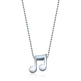 Alex Woo Little Notes Sterling Silver Double N