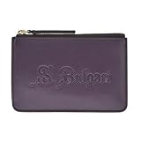 (ブルガリ)BVLGARI フック付きチェーン付き 小銭入れ カーフ 32573 S.BVLGARI パープル 並行輸入品 BVLGARI 小銭入れ