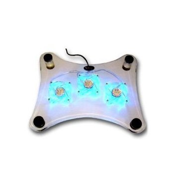 Laptop Notebook Cooler Pad w/ 3 Fans