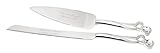 Hortense B. Hewitt Wedding Accessories Bling Hearts Cake Knife and Server Set