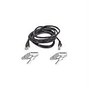 Belkin Snagless CAT5E Patch Cable * RJ45M/RJ45M; 7  Black ( A3L791b07-BLK-S )
