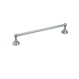 Jado 042/460/444 Hatteras 18-Inch Towel Bar, Antique Nickel
