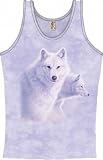 Graceful White Wolves (Tank Top) - Available in Various Sizes