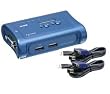 TRENDnet 2-Port USB KVM Switch Kit (Includes 2x KVM Cables)