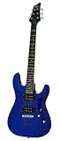 Schecter OMEN-6 Electric Guitar,  Electric Blue