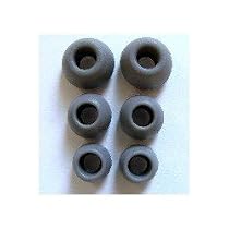 Grey Replacement Silicone Earbuds for Sony Ex51/ex71/ex81, Creative Ep-630, CX300