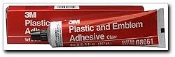 3M 08061 Plastic and Emblem Adhesive Tube - 5 oz.