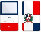 Dominican Republic Flag Design iPod classic 80GB/ 120GB Protector Skin Decal Sticker