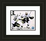 Framed Petr Sykora / Ryan Whitney Pittsburgh Penguins Photo