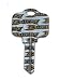 Anaheim Mighty Ducks Kwikset KW1 House Key