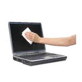 80 x Lingettes nettoyantes pour ?cran de PC / ordinateur de bureau / ordinateur portable / Netbook / iMac / Macbook / LCD / Plasma / T?l?phone portable / PDA Retire la poussire, la salet? et les empreintes de doigt de l�?cran de votre ordinateur ou de votre TV
