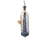 ArtisanStreet's Pour Bottle. Hand Painted Glass Features Tiny Delicate Bluebonnets in Shades of Blue & Purple. Use For Soap Or Your Favorite Cooking Oil. Made To Order. Signed by Artisan.
