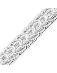 Sterling Silver Fancy Bracelet - 8 Inch
