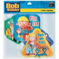 Bob the Builder T-Shirt Emblems - 4 Count by Hallmark