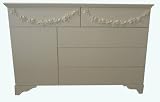 Traditional French Country Floral Swag Dresser/Changing Table