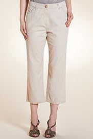 Per Una Roma Cotton Blend Cropped Trousers