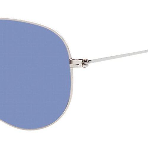 Ray-Ban RB 3044 (Small Metal) Sunglasses - COLOR: (W3177)Silver Blue Lenses