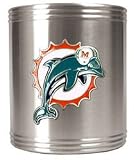 Miami Dolphins Stainless Steel Can Cooler