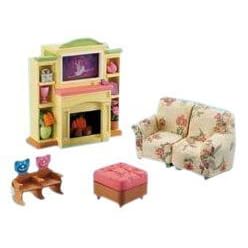 Click here to buy Fisher Price Loving Family Dollhouse Family Room by Fisher-Price.