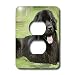 Dogs NewFoundLand - Newfoundland - Light Switch Covers - 2 plug outlet cover