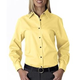 Buy 1922 Bill Blass Ladies Long-Sleeve Sanded Gabardine Shirt by Bill Blass