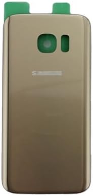 Repair replacement parts OEM Rear Housing Back Case Battery Door Cover Glass Panel With Adhesive Pre-installed For Samsung Galaxy S7 G930 G930F G930A G930V G930P G930T (Gold)