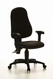 Bürostuhl / Drehstuhl CALIFORNIA 60 Stoff schwarz