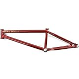 Kink Issue BMX Bike Frame - 20.75 Inch - Transparent Red