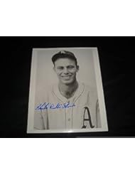 Bubba Harris 1948 Philadelphia Athletics Signed 8X10 Photo JSA Certified Auto JB