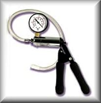 Trigger Style Hand Pump with Pressure Gauge Colt