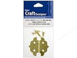 Buy Hinge Fancy Brass 1.25x 1.25 by Darice